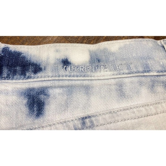 Current Elliott Jeans Womens Size 25 Indigo Summer Tie Dye The Fling Made In USA - Picture 5 of 10
